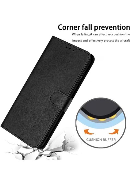 Mays Home1 Toka ile Oneplus Nord Ce4 Için Flip Case Saf Renk Pu Deri ile (Yurt Dışından)