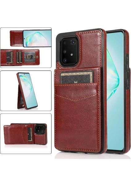 Samsung Galaxy S10 Lite Premium Kılıf Cüzdan ile Uyumlu (Yurt Dışından)