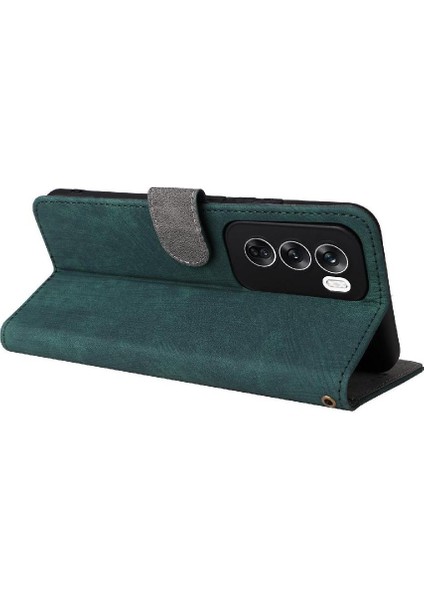 Oppo Oppo 12 5g Pu Deri Kart Yuvaları Için Kılıf Kapak Manyetik Kapatma Rfıd (Yurt Dışından) indirimleri
