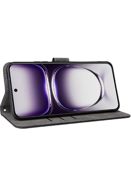 Oppo Oppo 12 5g Pu Deri Kart Yuvaları Için Kılıf Kapak Manyetik Kapatma Rfıd (Yurt Dışından) fiyatları