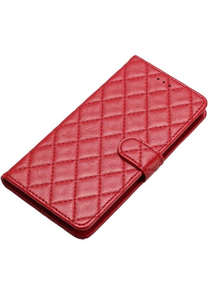 IPhone 15 Için Flip Case Artı Manyetik Folio Kart Yuvaları Tutucu Pu Deri (Yurt Dışından)