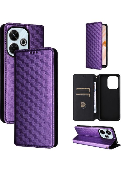 Xiaomi Poco M6 4g Kart Yuvaları Tutucu Manyetik Kapatma Pu Deri Kılıf (Yurt Dışından) indirimleri