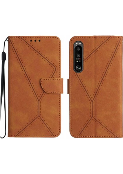 Sony Xperia 1 Vı Için Flip Case Yumuşak Pu Deri Yüksek Kalite Tpu Deri (Yurt Dışından)