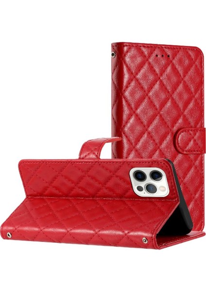 IPhone 14 Için Flip Case Pro Max Tpu Darbeye Kart Yuvaları Tutucu Kickstand (Yurt Dışından)