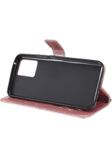 Realme Için Flip Case 8 4g/8 Pro Kart Yuvası Standı ile Flip Kickstand Pu (Yurt Dışından)
