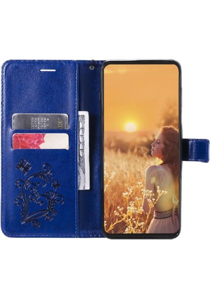 Kart Yuvası Standı Pu Flip ile Realme C20/C21 Darbeye Dayanıklı Kapak Için Flip Case (Yurt Dışından) fiyatları