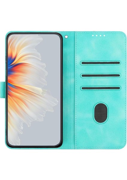 Oppo A60 Kılıf Dahili Mıknatıs Kapak Premium Pu Cüzdan ile Uyumlu (Yurt Dışından)