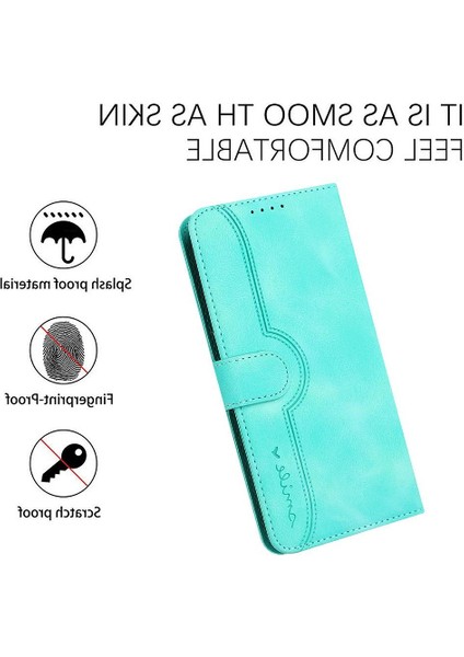Oppo A60 Kılıf Dahili Mıknatıs Kapak Premium Pu Cüzdan ile Uyumlu (Yurt Dışından)