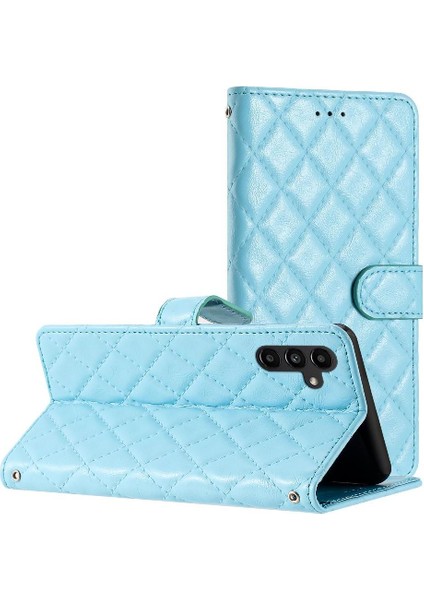 Mays Shop Samsung Galaxy S23 Fe Kickstand Tpu Darbeye Kart Yuvaları Pu Için Flip Case (Yurt Dışından)