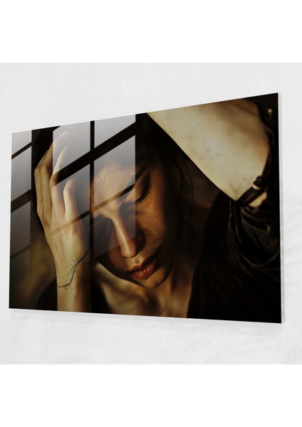 Caravaggio Tarzı Modern Sanat - Yakalanan Dramatik Anı - Caravaggio, Duygusal Ifadeler, Dramatik Aydınlatma, Modern Sanat, 45 x 30 cm