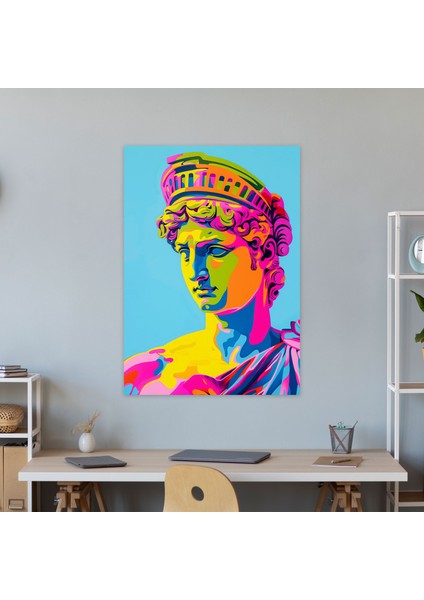 Pop Heykel Duvar Sanatı - Klasisizm ve Popart, Pop Art ile Klasisizm, Kanvas Tablo, Duvar Sanatı, 30 x 50 cm fiyatları