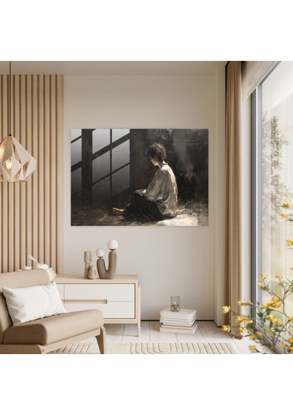 Caravaggio Tarzı Ev Dekorasyonu - Caravaggio, Cam Baskı, Ev Dekorasyonu, Düşünceli, 45 x 30 cm modelleri