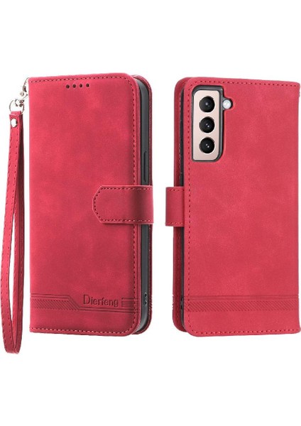 Samsung Galaxy S21 Artı Kart Yuvaları Manyetik Kapatma Premium Için Flip Case (Yurt Dışından)