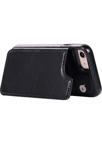 Cüzdan Kılıf IPhone 6/6s Çift Manyetik Toka Pu Deri Kart Yuvaları (Yurt Dışından) fiyatları