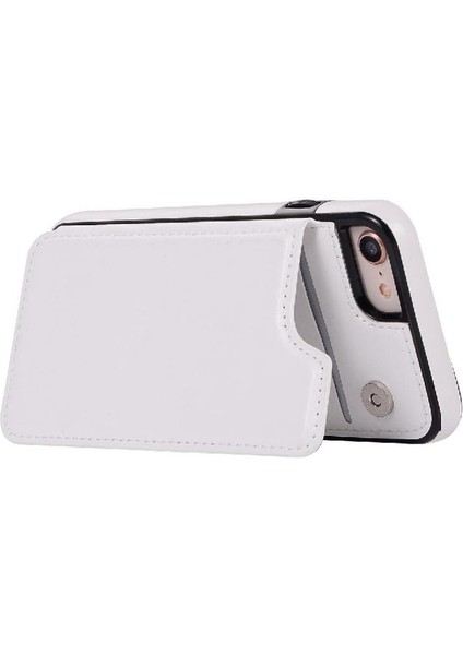 Cüzdan Kılıf IPhone 6/6s Çift Manyetik Toka Pu Deri Kart Yuvaları (Yurt Dışından) indirimleri