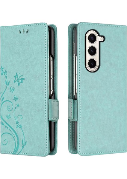 Samsung Galaxy Z Filp 4 Kickstand Manyetik Kapatma Kartı Bilek Için Filp Durumda (Yurt Dışından)