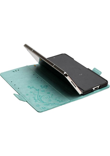 Samsung Galaxy Z Filp 4 Kickstand Manyetik Kapatma Kartı Bilek Için Filp Durumda (Yurt Dışından)