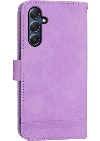 Samsung Galaxy M54 Kart Yuvaları Manyetik Kapatma Bileklik Için Flip Case (Yurt Dışından) fırsatları