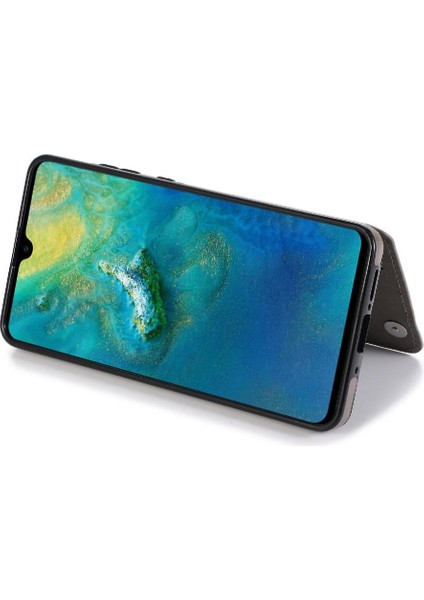 Cüzdan Kart Tutucu Kılıf ile Huawei Mate 20 Desen Çiçek Pu Deri (Yurt Dışından)