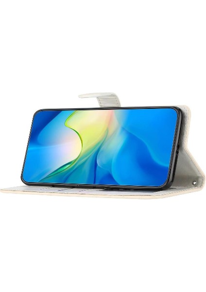 Samsung Galaxy Galaxy Için Flip Case 5g Kickstand Pu Deri Cüzdan Tpu Folio (Yurt Dışından)