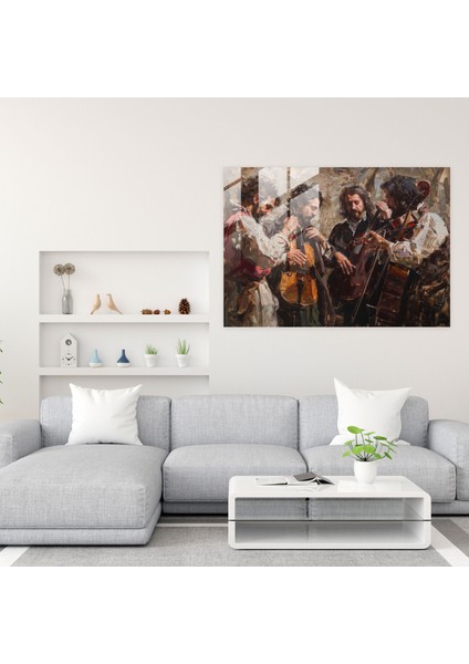 Caravaggio Tarzı Duvar Dekorasyonu - Caravaggio, Caravaggio Tarzı, Ev Dekorasyonu, Duvar Dekorasyonu, 45 x 30 cm