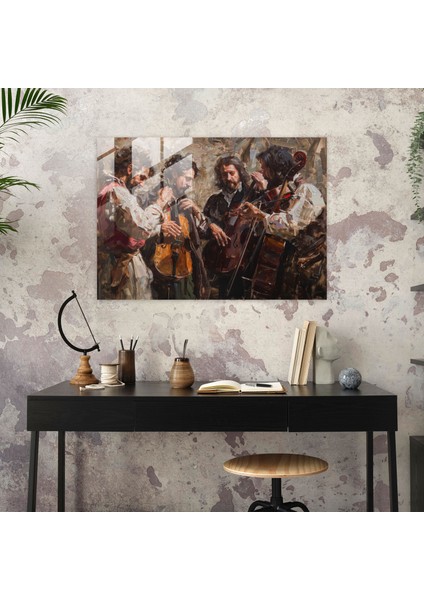 Caravaggio Tarzı Duvar Dekorasyonu - Caravaggio, Caravaggio Tarzı, Ev Dekorasyonu, Duvar Dekorasyonu, 45 x 30 cm