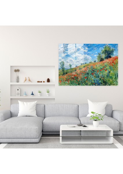 Claude Monet Renkli Gelincikler Ev Dekorasyonu - Claude Monet, Duvar Süslemesi, Ev Dekorasyonu, Claude Monet, 45 x 30 cm fiyatları