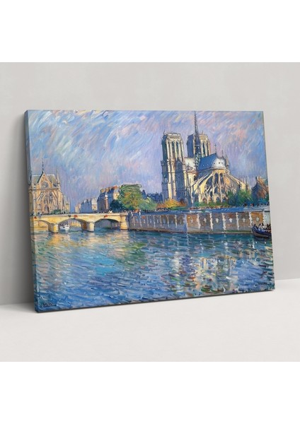 Claude Monet Rouen Katedrali Kanvas Tablo - Claude Monet, Kanvas Tablo, Claude Monet, Kanvas Tablo, 50 x 30 cm