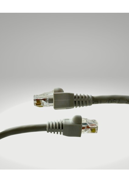 10 Metre Cat6 Gri Ethernet Network Kablosu Modem Bilgisayar Kamera Switch