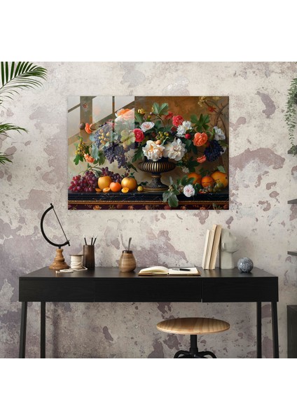 Caravaggio Stili Cam Baskı - Caravaggio, Natürmort Sanatı, Caravaggio Stili, Cam Duvar Sanatı, 45 x 30 cm modelleri