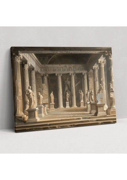 Klasisizm Kanvas Tablo - Klasisizm, Klasisizm, Duvar Dekorasyonu, Kanvas Tablo, 50 x 30 cm