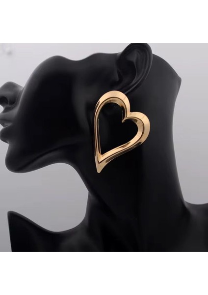 Kadın Küpe Özel Tasarım Romantik Kalp Küpe modelleri