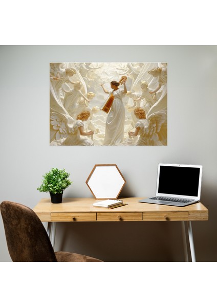 Klasisizm Serenadı Kanvas Tablo - Klasisizm, Duvar Sanatı, Kanvas Tablo, Ev Dekorasyonu, 50 x 30 cm