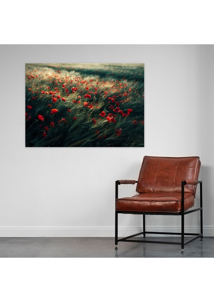 Haşhaş Tarlası Kanvas Tablo - Claude Monet, Ev Dekorasyonu, Kanvas Tablo, 50 x 30 cm modelleri