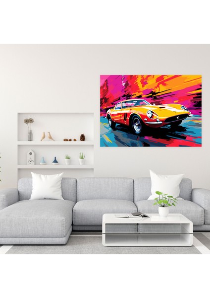Ferrari Kanvas Tablo - Pop Art Enerji - Ferrari, Kanvas Tablo, Ferrari, Kanvas Tablo, 50 x 30 cm fiyatları