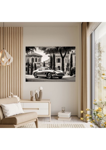 Ferrari Duvar Tablosu - Vintage Italyan Tarzı - Ferrari, Vintage Italyan Tarzı, Duvar Sanatı, Kanvas Tablo, 50 x 30 cm modelleri