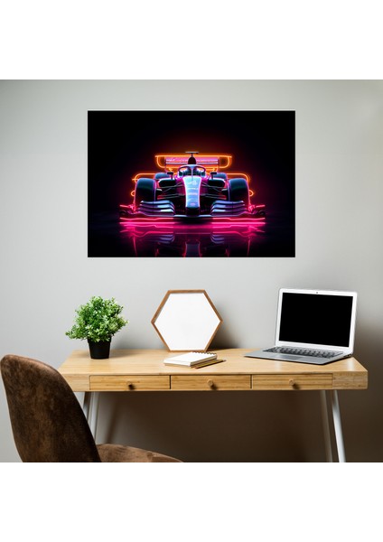 Formula 1 Duvar Tablosu - Formül 1, Formül 1, Kanvas, Ambiyans, 50 x 30 cm modelleri