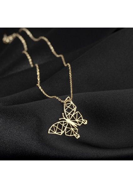 925 Ayar Gümüş Kelebek Kolye Özel Tasarım fiyatları