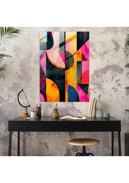 Fütürizm Sanat Tarzı Cam Baskı - Fütürizm, Ev Dekorasyonu, Cam Baskı, Fütürizm Sanat Tarzı, 30 x 45 cm fiyatları