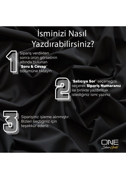 925 Ayar Gümüş Kalpli Isim Kolye Özel Tasarım