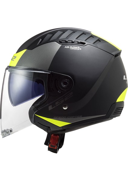 Copter 2 Urbane Mat Siyah-Neon Sarı Kask