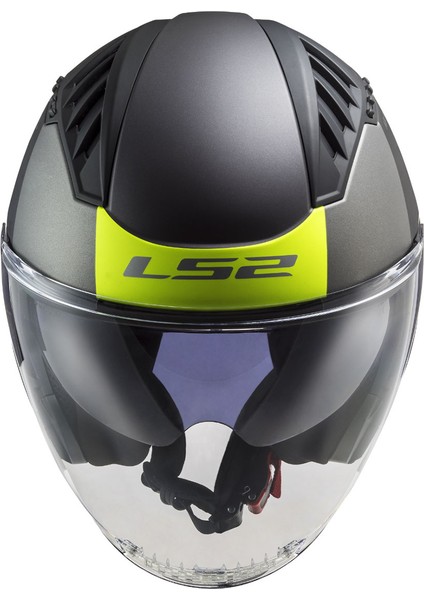 Copter 2 Urbane Mat Siyah-Neon Sarı Kask