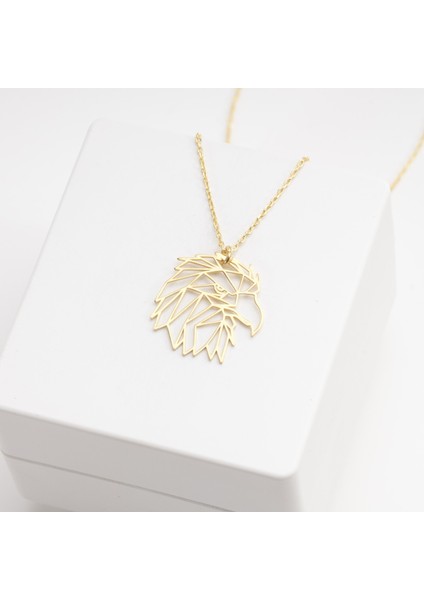 925 Ayar Gümüş Kartal Origami Kolye Özel Tasarım modelleri