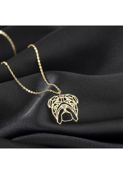 925 Ayar Gümüş Bulldog Köpek Kolye Özel Tasarım fiyatları