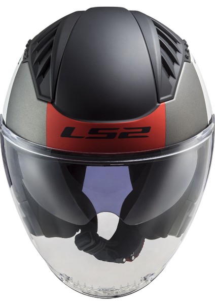 Copter 2 Urbane Mat Beyaz-Kırmızı Kask