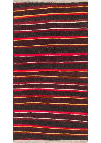 Grand Hedef Halı El Dokuma Multı Renk Eskitme Vintage Kilim