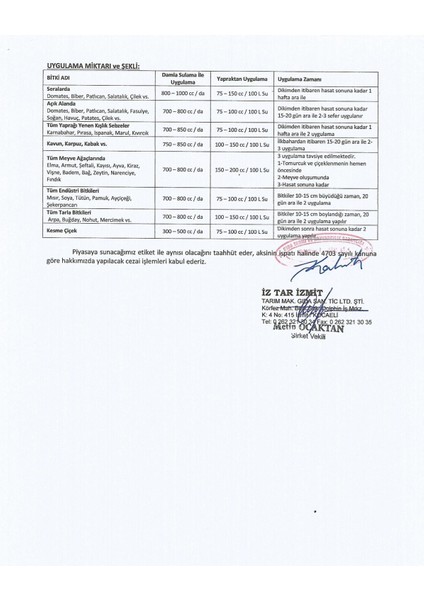 Fosinka Fosfor Potas 1 Lt