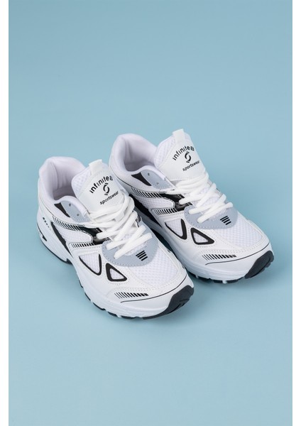 Bette Kadın Beyaz Siyah Spor Ayakkabı fırsatları