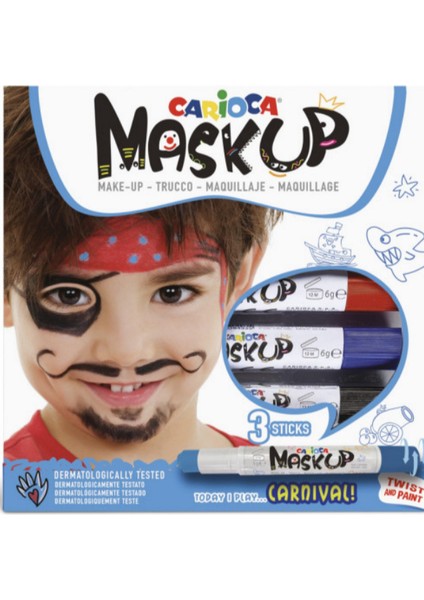 Face Paint - Yüz Boyası 6 Gr. 3 Renk