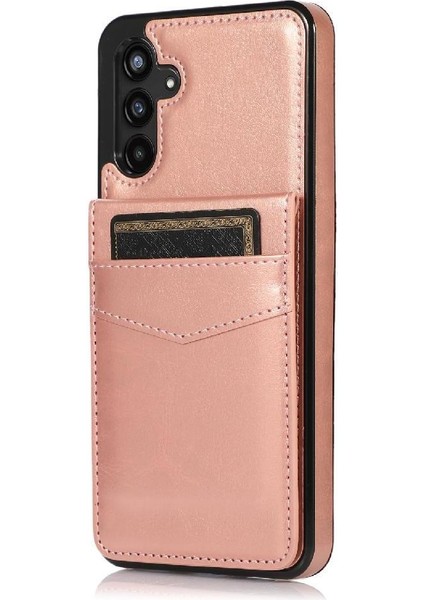 Samsung Galaxy A13 4g/5g Kart Tutucu Premium Deri Kılıf ile Uyumlu (Yurt Dışından)